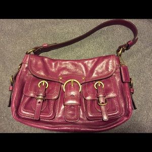 Coach Leather Shoulder Bag